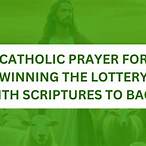 scriptures for winning the lottery